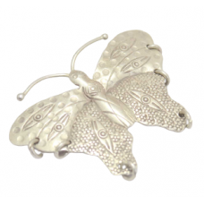 Butterfly Charm Pendant Sterling Silver 925 Women Handmade Gift C999